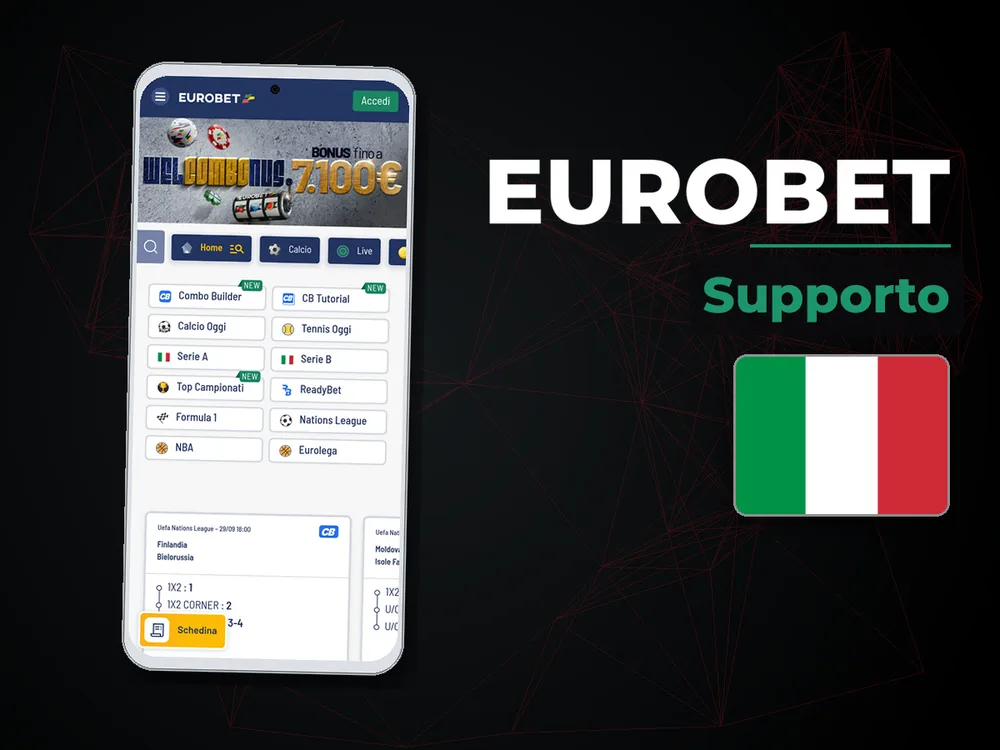 eurobet - Supporto