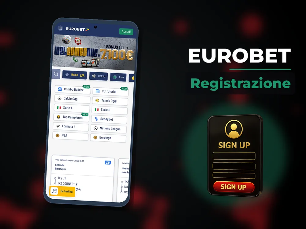 eurobet - Registrazione