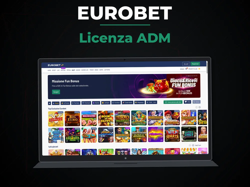 eurobet - Licenza ADM