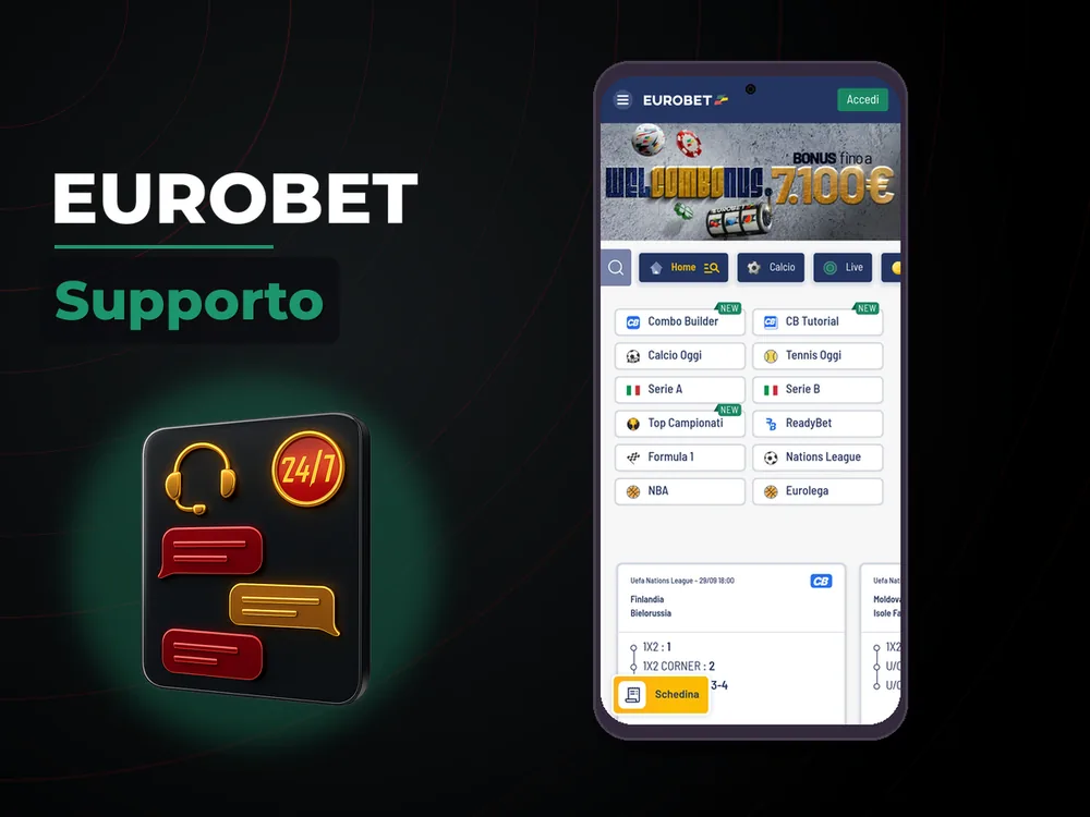 eurobet - Supporto