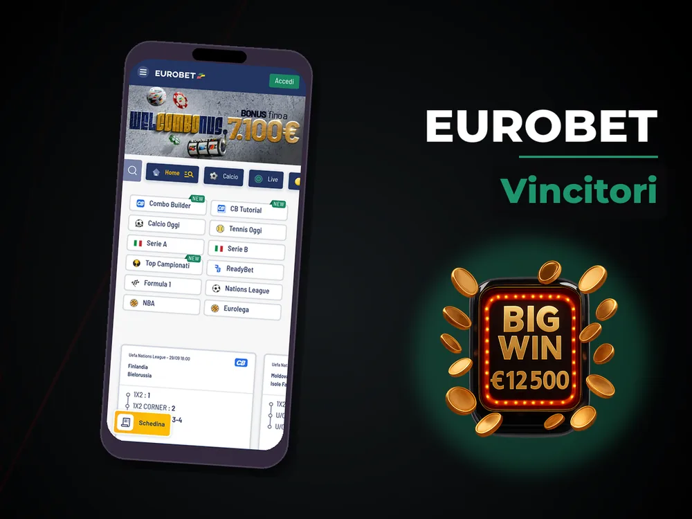 eurobet - Vincitori