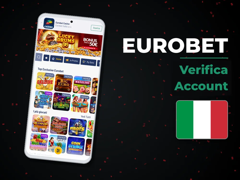 eurobet - Verifica Account