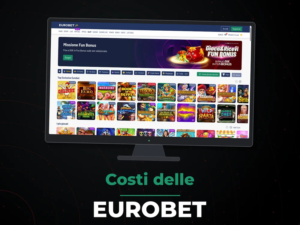 eurobet - Costi delle